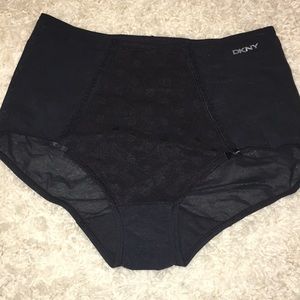 Black High Waist DKNY Breifs